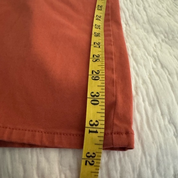 Peter Millar Pants 32X32. Salmon orange color - Picture 8 of 10